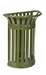 Rossignol trash can tulip green olive 35 L