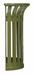 Rossignol trash can tulip green olive 35 L