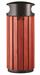 Outdoor trash timber Rossignol Round 60 liters