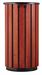 Outdoor trash timber Rossignol Round 60 liters