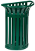 Tulip trash Rossignol green mural 35 L