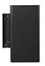 Rossignol black swivel wall-mounted outdoor trash can