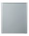 Rossignol grey RAL9006 swivel wall-mounted outdoor bin