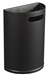 Rossignol 20L black removable wall-mounted trash can
