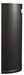 Rossignol 40L black removable wall-mounted trash can