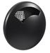 Outdoor wall ashtray Rossignol 0.5 L black Disco