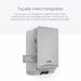 Kimberly Clark silver soap dispenser front
