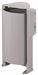 Rossignol 100L grey aluminium dog waste bin