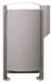 Rossignol 100L grey aluminium dog waste bin