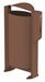 Rossignol canine terminal trash can 60L corten