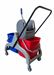 2x20 L cleaning trolley press