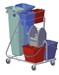 Cleaning trolley Z rilsan selective sorting