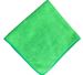 Green microfiber cloth 40x40 300 grs