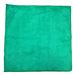 Green microfiber cloth 40x40 300 grs