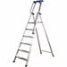 xstep professional aluminum stepladder 6 steps
