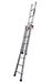 Duarib convertible ladder, 2 sections, T2, 1.90m/3.05m