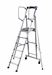 Mobile shelving stairs 10 steps