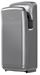 Grey vertical pulsed air hand dryer