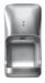 Gray horizontal electric pulsed air hand dryer