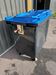 660L blue 4-wheeled rubbish container