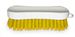 Yellow hand food brush