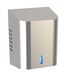 Hand dryer air pulse copt air heated stainless steel