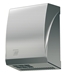 Master JVD automatic brushed chrome hand dryer