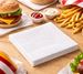 White paper napkin 29x29 1 ply