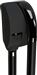 JVD caraibe black wall mounted hair dryer with razor grip