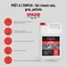 Spado sail cleaner 5l cement