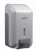 JVD Cleanline gray soap and gel dispenser
