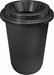 Black contactless bin 50L