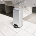 30L stainless steel designer pedal bin