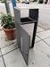 67L black cube recycling bin