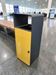 67L yellow recycling cube bin