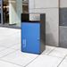 67L blue cube recycling bin