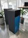 67L blue cube recycling bin