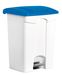 Kitchen trash HACCP 70 L blue pedal