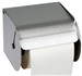 Toilet paper roll dispenser stainless steel satin JVD