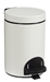 Pedal bin Rossignol 3L white sanelia