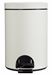 Sanelia Rossignol 14L white pedal bin