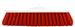 Food broom HACCP red 37,5cm soft