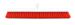 Food broom HACCP 60cm combi red