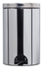 metal pedal bin 20L stainless nightingale sanelia