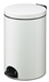 metal pedal bin 20L white nightingale sanelia