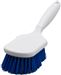 Wide blue food brush