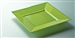 Square anise-colored plastic plate 240 x 96