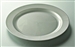 Disposable plate silver round prestige D 190 mm package 96