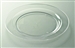 Disposable round plate prestige D 190 mm crystal package 96