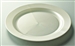 Disposable plate round pearl prestige D 190 mm package 96